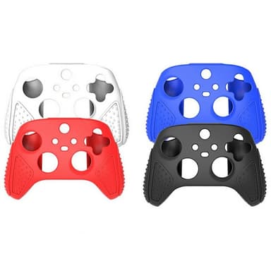 Xbox Series S/X -peliohjaimelle, pölytiivis silikonisuoja, liukastumista estävä kotelo - Valkoinen