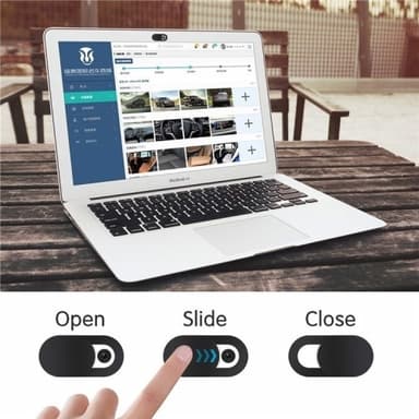 6 kpl Anti-Spy Computer Camera Protection Slider Anti-Peep Privacy - Starry Sky 3