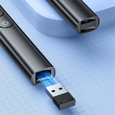 Remote Laser Pointer Powerpoint Office -esityssivun kääntäminen napsauttajaa