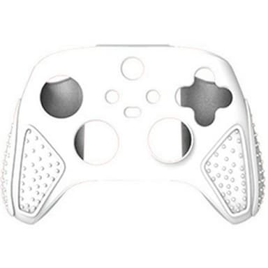 Xbox Series S/X -peliohjaimelle, pölytiivis silikonisuoja, liukastumista estävä kotelo - Valkoinen