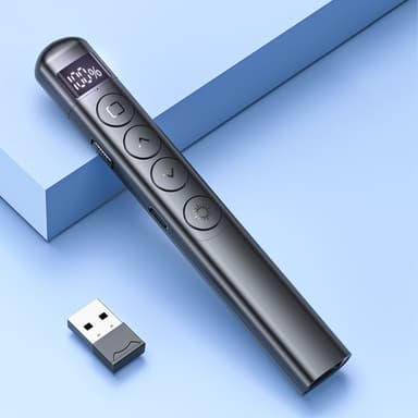 Remote Laser Pointer Powerpoint Office -esityssivun kääntäminen napsauttajaa