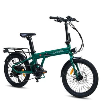 Virum  - Taitettava Ultra-Lievä Sähköpyörä 36V 10Ah - British Racing Green