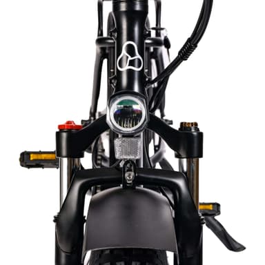 Vester Step  - Taitettava Fat Tyre Sähköpyörä 48V 14Ah - Onyx Musta