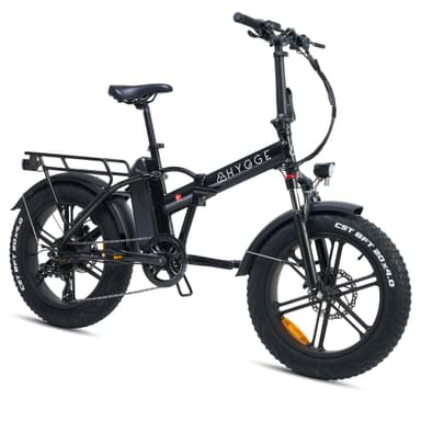 Vester  - Taitettava Fat Tyre Sähköpyörä 48V 14Ah - Onyx Musta
