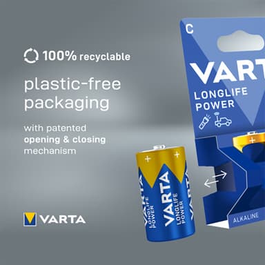 Varta Longlife Power C paristot (2 kpl)