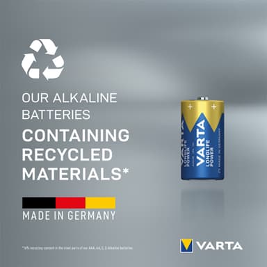 Varta Longlife Power C paristot (2 kpl)