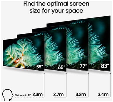 Samsung 83" S85F 4K OLED älytelevisio (2025)