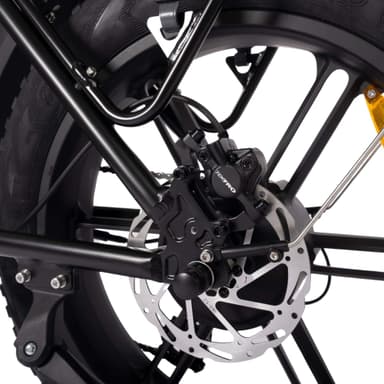 Vester Step  - Taitettava Fat Tyre Sähköpyörä 48V 14Ah - Onyx Musta