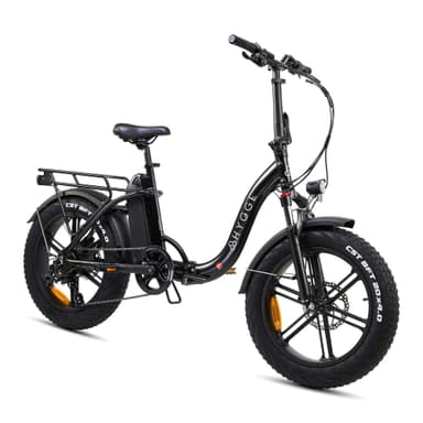 Vester Step  - Taitettava Fat Tyre Sähköpyörä 48V 14Ah - Onyx Musta