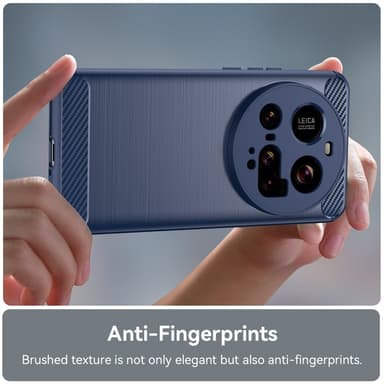 SKALO Xiaomi 15 Ultra 5G Armor Carbon Suojakuori - Sininen
