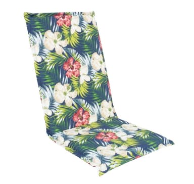 Tyyny tuoliin SUMMER FLOWER 48x115x4,5cm, tumma kukka