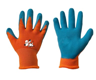 24 tuotteen paketti. Lasten käsineet ORANGE, koko 4, Bradas