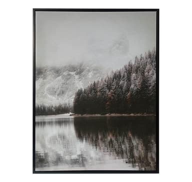 Seinätaide WALLY 60x80cm, luminen maisema