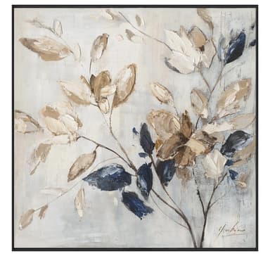 Maalaus kehyksellä 100x100cm, oksat