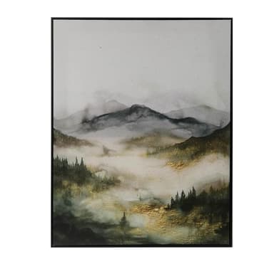 Seinätaide WALLY 60x80cm, vuoret 2