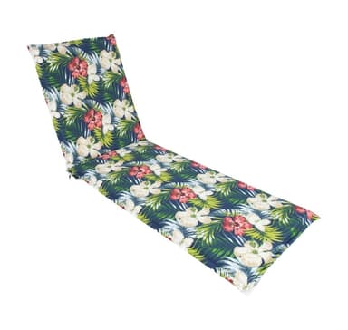 Tyyny tuoliin SUMMER FLOWER 55x190x5cm, tumma kukka