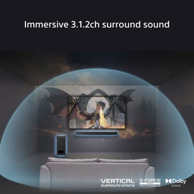Sony Bravia Theatre Bar 6E 3.1.2-kanavainen soundbar