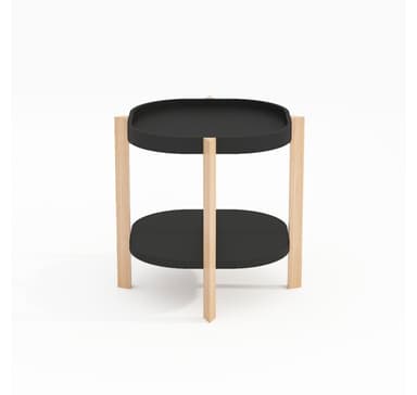 Sivupöytä NORAH D40xH60cm, musta