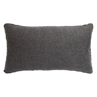 2 tuotteen paketti. Tyyny LAMB BAG 30x50cm, tummanharmaa