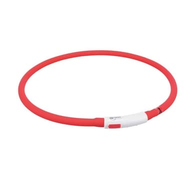Turvakaulus salamavalorengas USB XS-XL 70cm/10mm punainen
