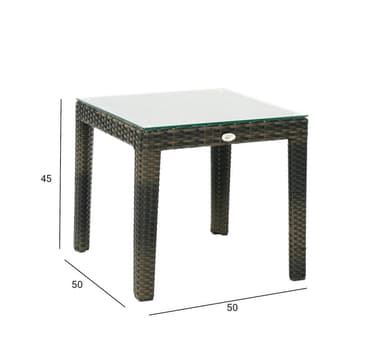Apupöytä WICKER