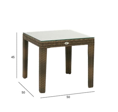Apupöytä WICKER