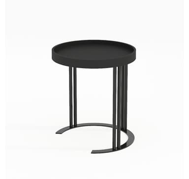 Sivupöytä KEIRA D40xH45cm, musta