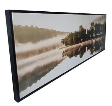Seinätaide WALLY 50x140cm, sumu järvellä