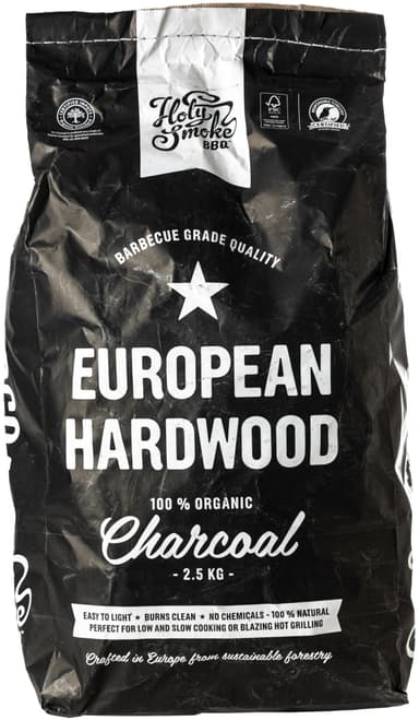 Holy Smoke European grillihiili HSBBQ-2.5-CARB-FSC (2,5 kg)