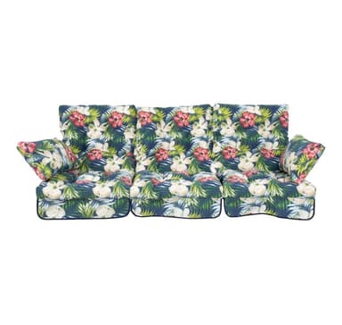 Tyynykeinut ROMA 108x56x10cm, tumma kukka, 3kpl