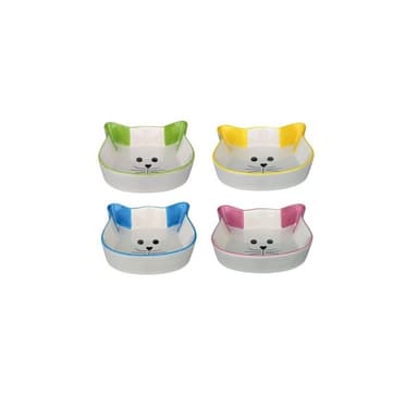 Keraaminen kulho kissoille 250ml/12cm, satunnainen 1 kpl.