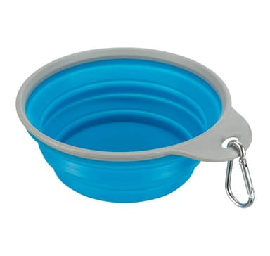 Matkakulho, silikoni, kiinteä reuna, 0,5 l/ø 14 cm