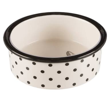 Keraaminen kulho Zentagle 300ml/12cm valkoinen/musta