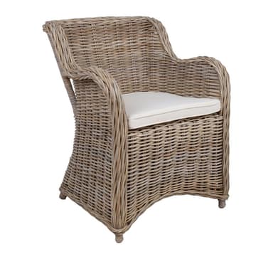 Nojatuoli KATALINA 62x72xH83cm, luonnonrottinki