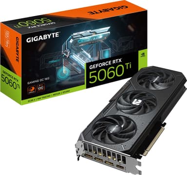 Gigabyte GeForce RTX 5060 Ti GAMING OC 16G näytönohjain