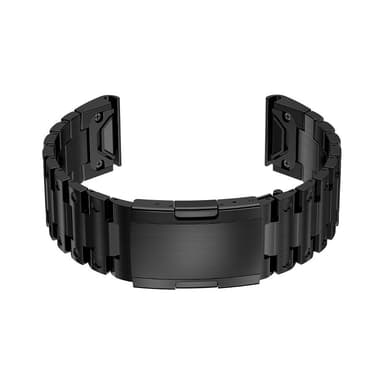 Titaaninen kelloranneke Garmin-kelloille Musta 26 mm