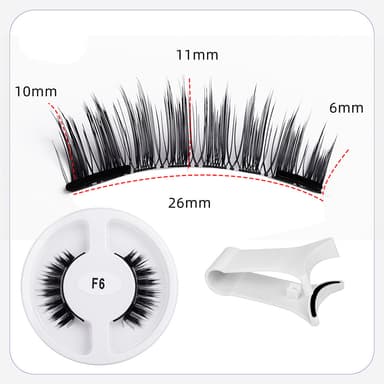 Magneettinen ripsien sarja - CT07-F6