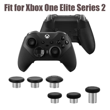 Peliohjaimen peukalopainikkeet Xbox One Elite Series 2:lle 6 kpl Musta