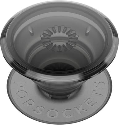 Popsockets puhelinpidike (läpikuultava musta)