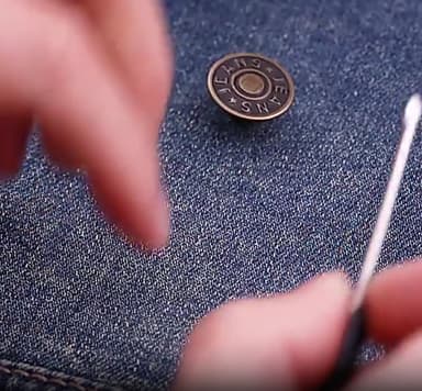Jean Buttons ruuvimeisselillä - 10 kpl Pronssi