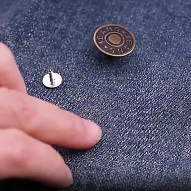 Jean Buttons ruuvimeisselillä - 10 kpl Monivärinen