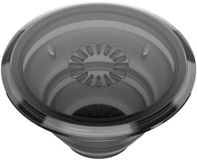 Popsockets puhelinpidike (läpikuultava musta)