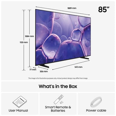 Samsung 85" U8095F 4K älytelevisio (2025)