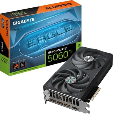 Gigabyte GeForce RTX 5060 Ti EAGLE OC 16G näytönohjain