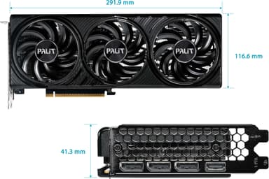 PALIT RTX5060Ti Infinity 3 16 GB GDDR7 näytönohjain