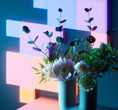 Nanoleaf Blocks aloituspakkaus N8100K02-6BS (6 kpl)