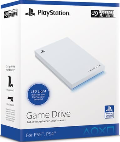 Seagate Game Drive ulkoinen PS4/PS5 SSD-muisti (2 TB)
