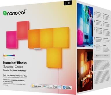 Nanoleaf Blocks aloituspakkaus N8100K02-6BS (6 kpl)