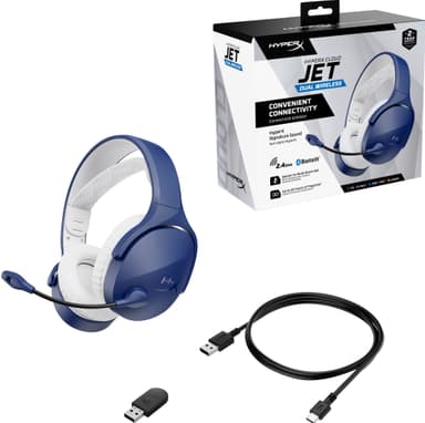 HyperX Cloud Jet langattomat pelikuulokkeet (sininen)