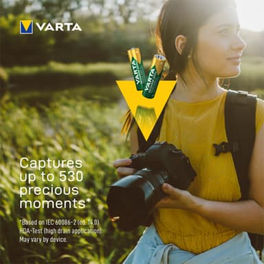 Varta Power 2600 mAh AA paristot (4 kpl)